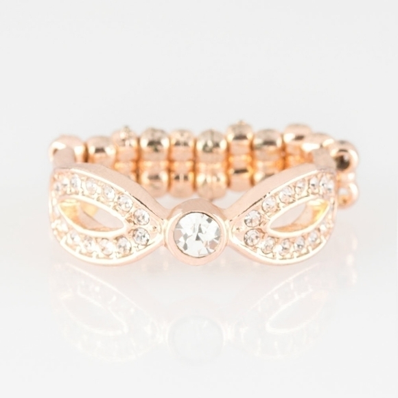 Extra Side of Elegance Rose Gold Ring - Picture 2 of 2